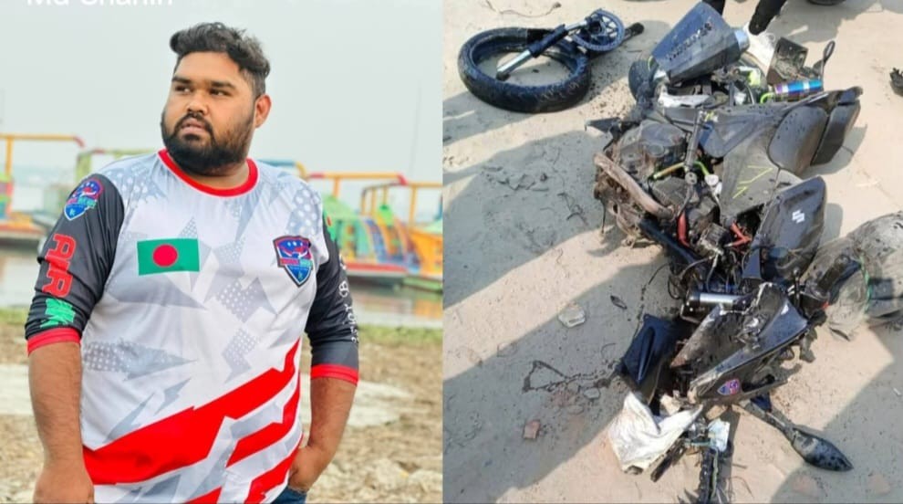 পঞ্চগড়ের বোদায় সড়ক দুর্ঘটনায়  নিহত- ১,- আহত-১