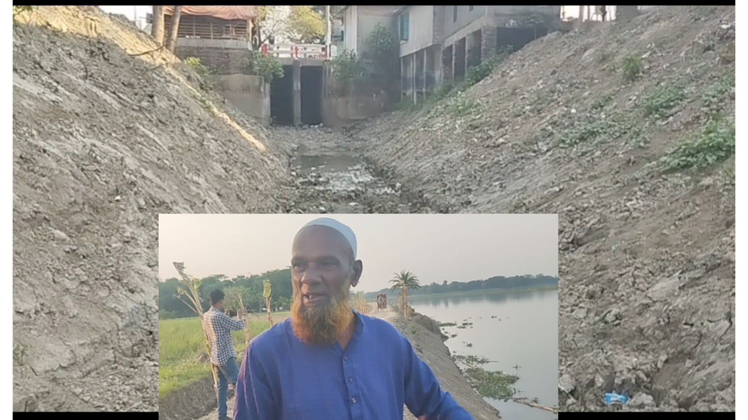 নড়াইলের কালিয়ায় সমিতির ভেড়িবাঁধ নির্মান ও খাল খননে সন্তোষ  এলাকাবাসী!