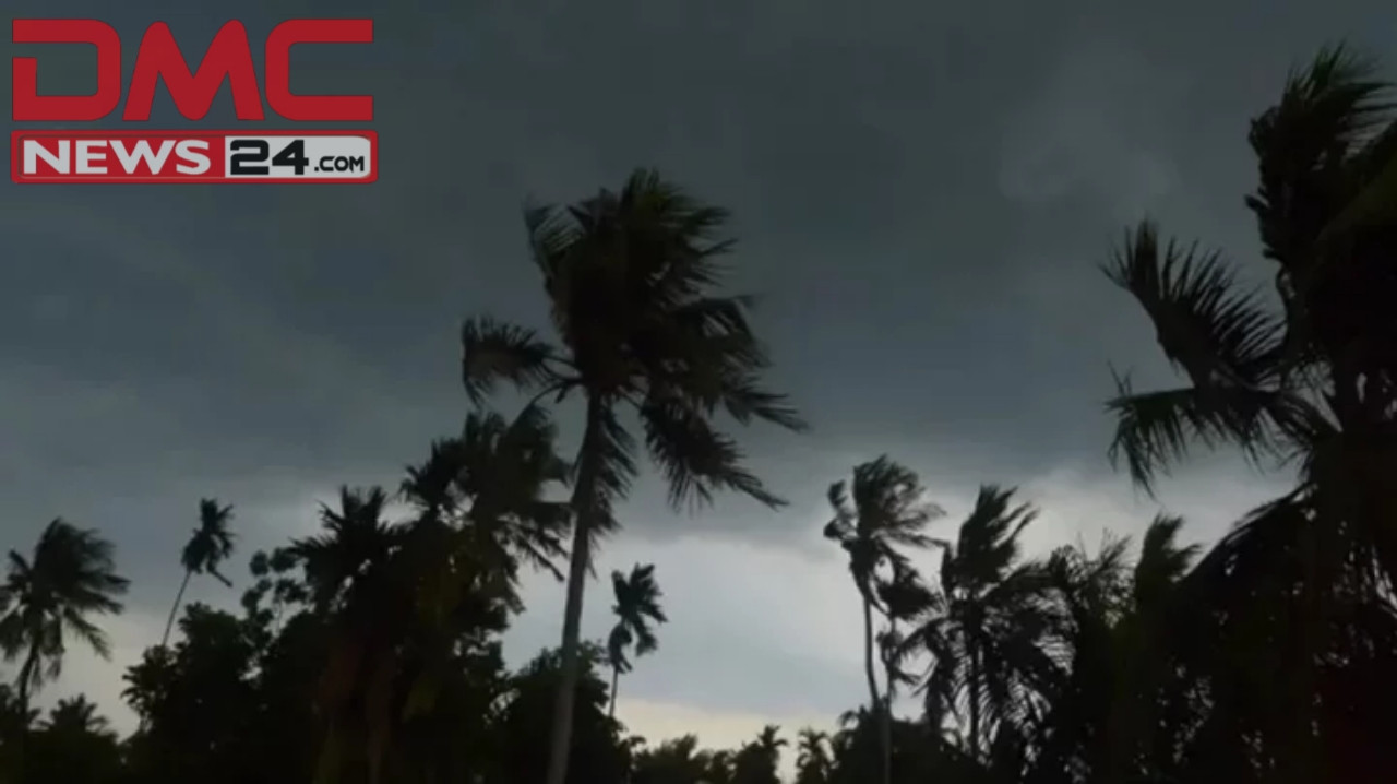 আজ রাতে তীব্র ঝড়ের আশঙ্কা, হুঁশিয়ারি সংকেত