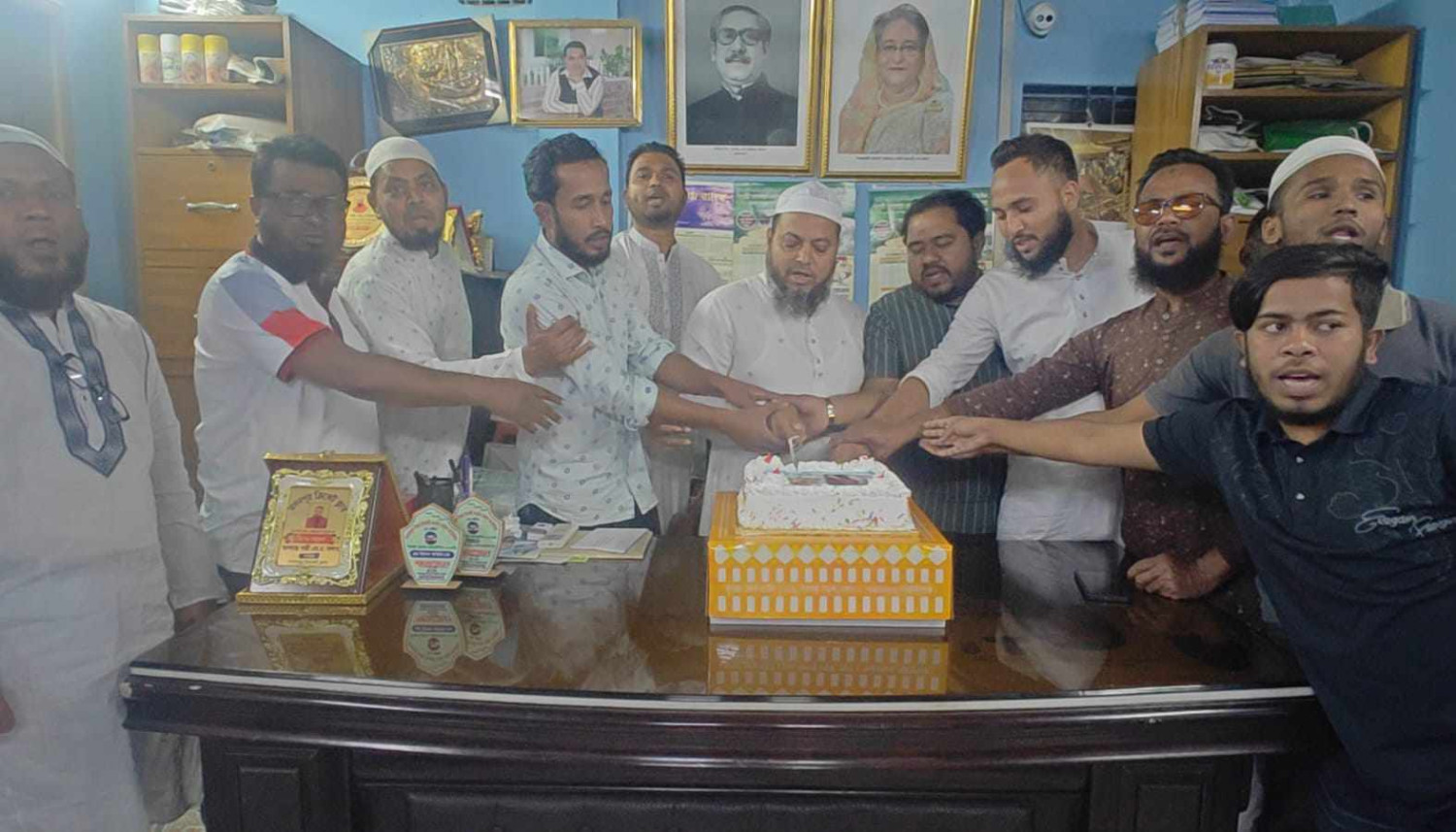 মদনপুর ইউনিয়নে বঙ্গবন্ধু শেখ মুজিবুর রহমানের ১০৪ তম জন্ম বার্ষিকী পালিত হয়েছে ,