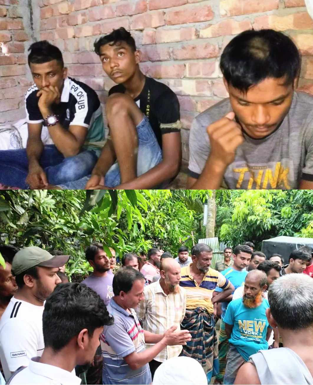 যশোরের বাঘারপাড়া ক্ষেত্রপালা গ্রামে ছাগল চোরের গ্যাং আটক।