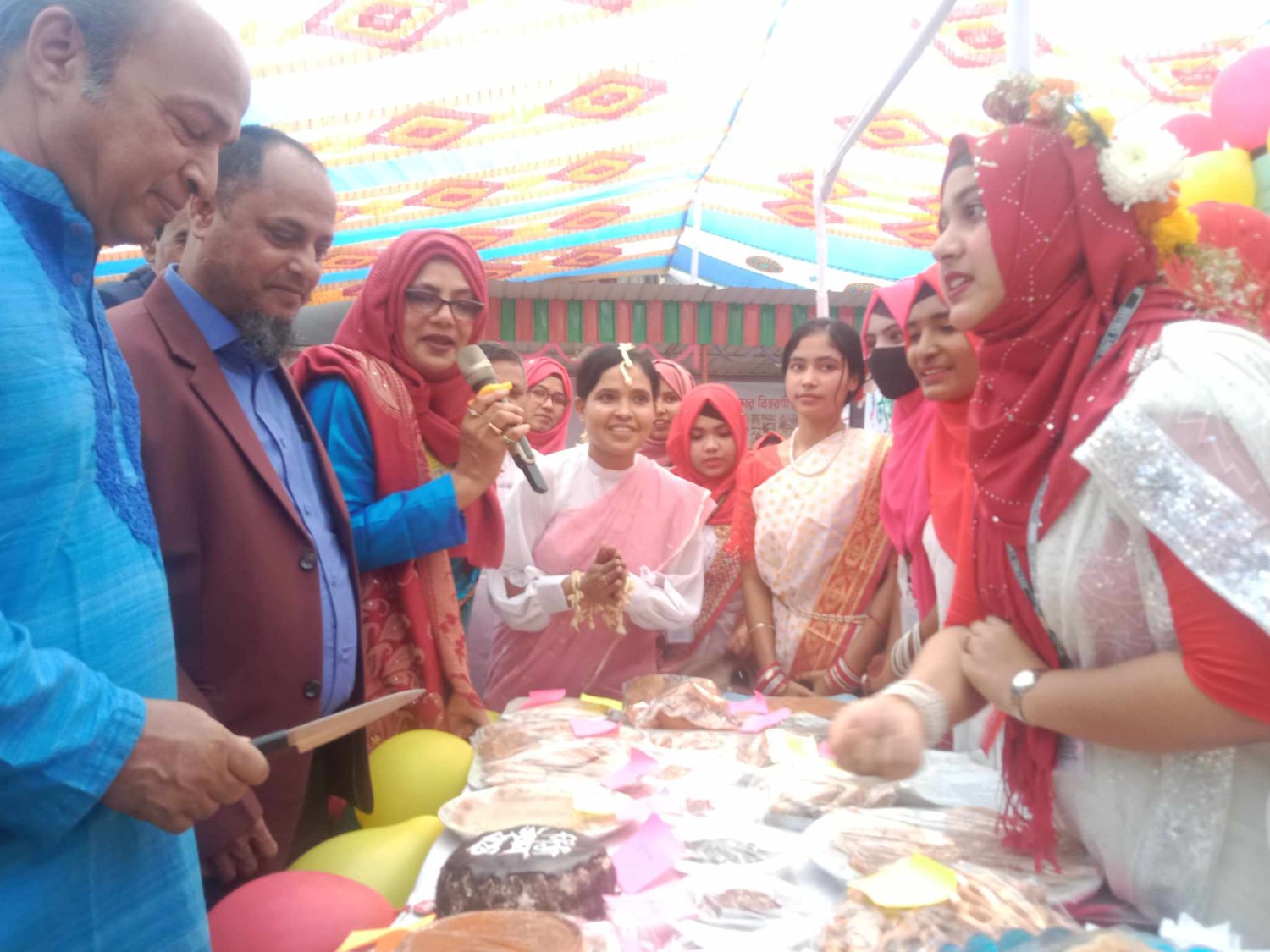 সোনারগাঁও সরকারি কলেজে পিঠা উৎসব ও বিজ্ঞান মেলা অনুষ্ঠিত।