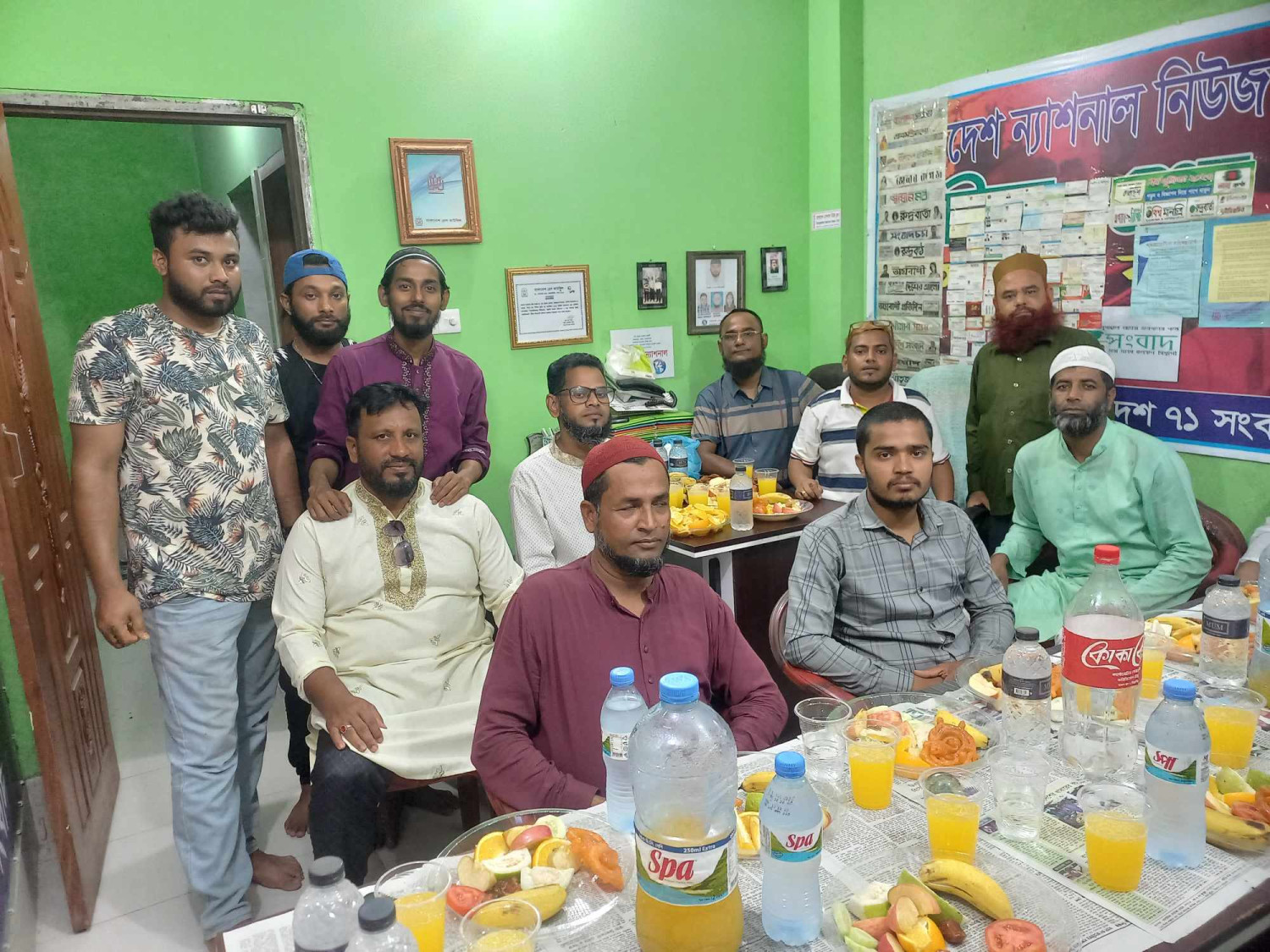 ইফতার মাহফিল ও দোয়া অনুষ্ঠিত