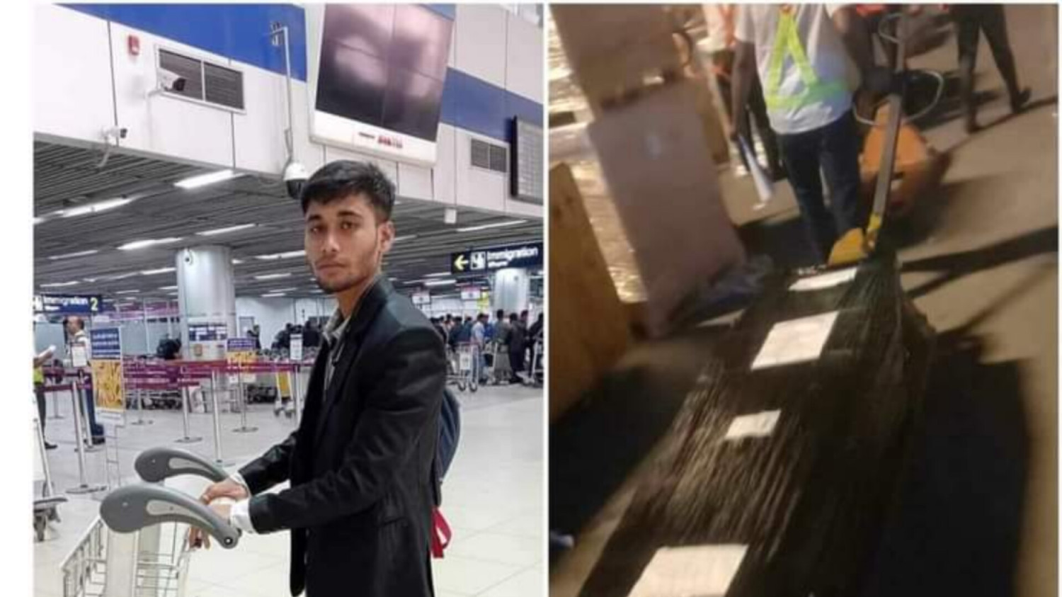  সিঙ্গাপুরে রড চাপায় নিহত শ্রমিক রাকিবের মরদেহ. ৫দিন পর দেশে আসল