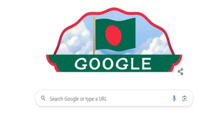 স্বাধীনতা দিবসের সাজে গুগল ডুডল