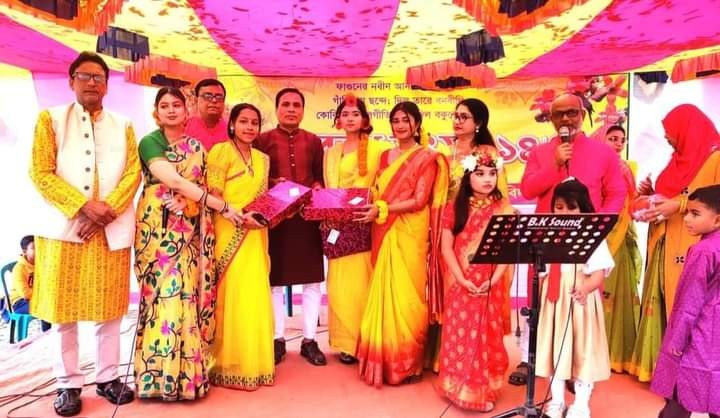 শেখ ফজিলাতুন নেছা মুজিব মহিলা মহাবিদ্যালয়ের শিক্ষার্থীদের পহেলা ফাল্গুন বরণ অনুষ্ঠিত