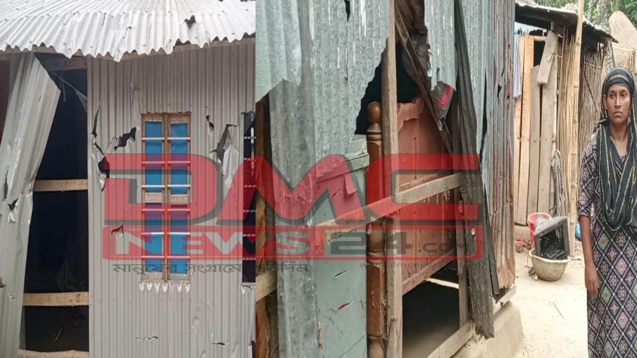  বাড়ীঘর ভাংচুর ও লুটপাট নড়াগাতীতে গুলিতে আহত-২,পাল্টাপাল্টি অভিযোগ
