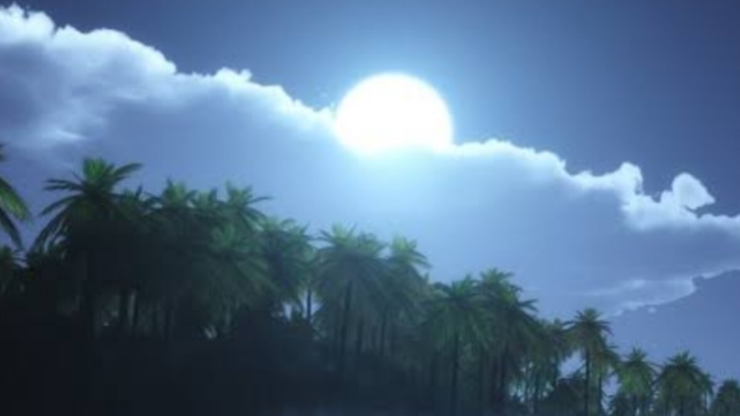নদীর বুকে চাঁদ