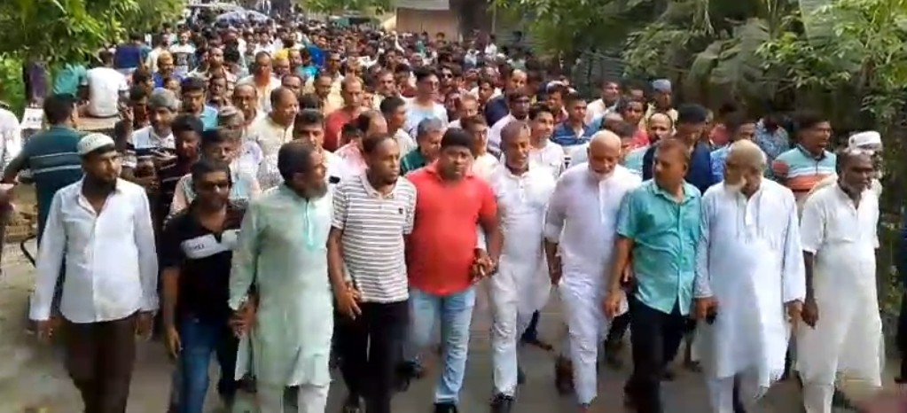 তারেক রহমানকে কটুক্তির প্রতিবাদে কালিয়ায় বিএনপির বিক্ষোভ মিছিল