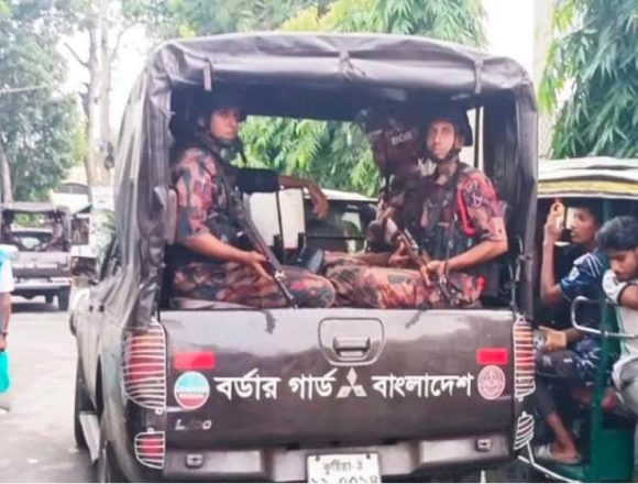 জুলাই গণঅভ্যুত্থান দিবস ঘিরে গোপালগঞ্জে নিরাপত্তা জোরদার, মোতায়েন ৫ প্লাটুন বিজিবি