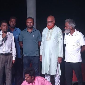সরিফপুর ত্রিমোহনা শ্মশানে জাগ্রত মা মনসা পূজা অনুষ্ঠিত