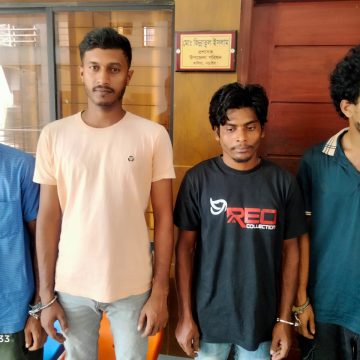 কালিয়ায় মাদক সেবনের দায়ে ৪ জনের অর্থদণ্ড সহ কারাদণ্ড