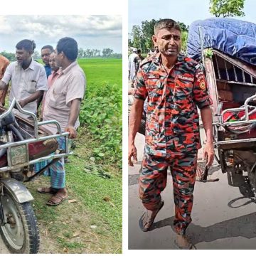 InShot_20260902_210607694 বোদায় ট্রাক-অটোরিকশা মুখোমুখি সংঘর্ষে চালক নিহত, আহত ৩