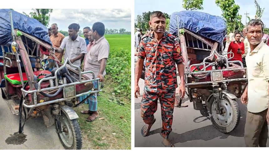 InShot_20260902_210607694 বোদায় ট্রাক-অটোরিকশা মুখোমুখি সংঘর্ষে চালক নিহত, আহত ৩